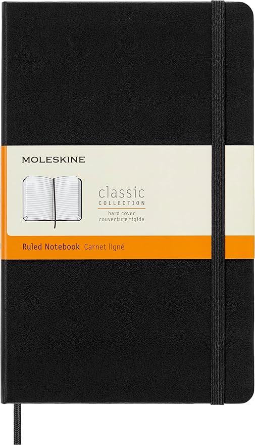 Moleskine Classic Notebook tapa negra mejores cuadernos creativos