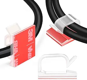 Clips magnéticos Seltureone organizando cables